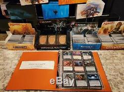 11,000+ 50+ lbs Magic the Gathering collection Foils, Rare, Mystic, Uncom & Com