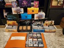 11,000+ 50+ lbs Magic the Gathering collection Foils, Rare, Mystic, Uncom & Com