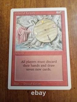 1994 Magic The Gathering Revised(3rd) WHEEL OF FORTUNE Vintage Rare NM