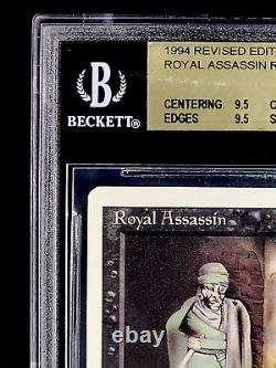 1994 Magic the Gathering Revised Royal Assassin Rare BGS 9.5 Gem Mint POP 33