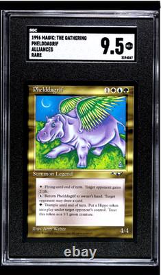1996 MTG Magic the Gathering Alliances Phelddagrif SGC 9.5 POP 1 None Higher