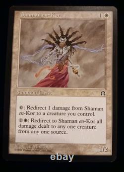 1998 Magic The Gathering Stronghold Shaman en-Kor NM/LP MTG