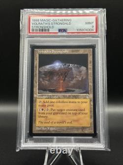 1998 Magic the Gathering Volrath's Stronghold Stronghold Rare PSA 9 Mint