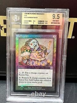 1999 Magic The Gathering Kyren Toy Foil BGS 9.5 Pop 1