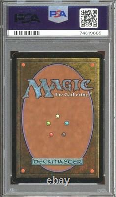 1999 Magic the Gathering MTG Mercadian Masques Chameleon Spirit Foil PSA 10 Pop1