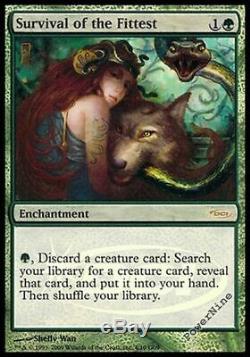 1 PROMO PLAYED FOIL Survival of the Fittest Green Judge Mtg Magic Rare 1x x1