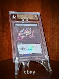 1st Jeweled Lotus Bgs 9.5 Gem Mint! Psa 10 Extended Art Foil Mtg Magic Rare