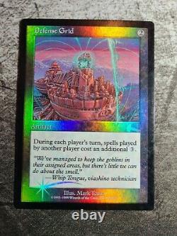 1x Defense Grid -MTG (mp lp playable FOIL) Urza's Legacy See pics! Free ship