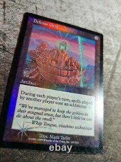 1x Defense Grid -MTG (mp lp playable FOIL) Urza's Legacy See pics! Free ship