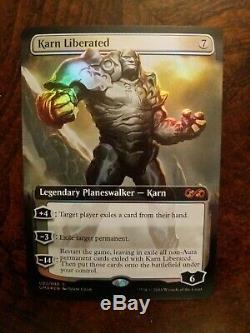1x Foil Magic the Gathering MtG Ultimate Box Toppers Karn Liberated Mint/NearMnt