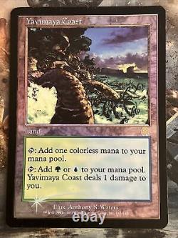 1x Foil Yavimaya Coast (143) Apocalypse MP MTG Magic the Gathering x1 MKE