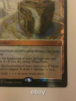 1x Mana Vault Foil x1 Masterpiece Series Kaladesh Inventions Near Mint, E