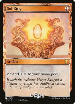 1x Sol Ring FOIL Masterpiece Series Kaladesh Inventions, MTG NM