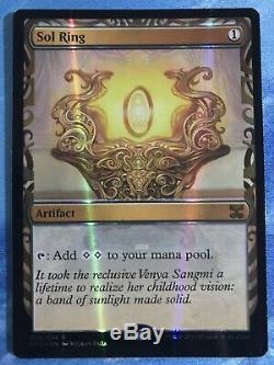 1x Sol Ring Mint FOIL! Masterpiece Series Kaladesh Inventions, MtG English