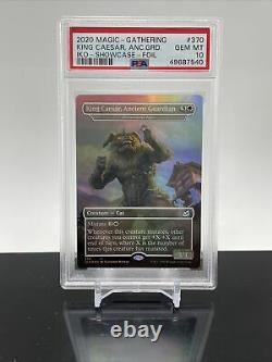 2020 Magic the Gathering Ikoria 370 King Caesar Ancient Guardian FOIL PSA 10 GEM