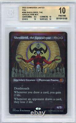 2022 Magic the Gathering DOMINARIA UNLIMITED Sheoldred. #290 FOIL (M) BCG 10