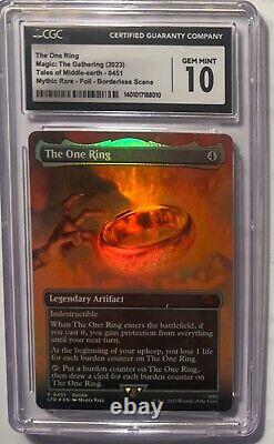 2023 The One Ring Foil MTG The Tales of Middle-Earth #0451 CGC 10 GM