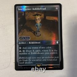 2024 Magic The Gathering Intelligence Bobblehead 073/500 #1061 Serialized