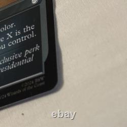 2024 Magic The Gathering Intelligence Bobblehead 073/500 #1061 Serialized