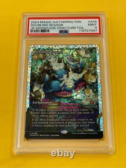 2024 Magic The Gathering MTG Doubling Season Fracture Foil #438 PSA 9