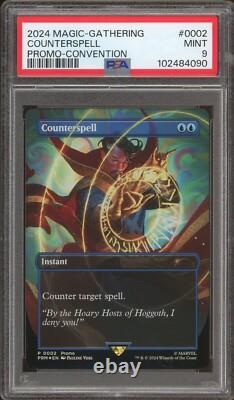 2024 Magic The Gathering MTG Marvel Promo Counterspell Dr. Strange Foil PSA 9