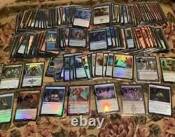 226 Magic the Gathering Foil card lot from 2010s-2020s