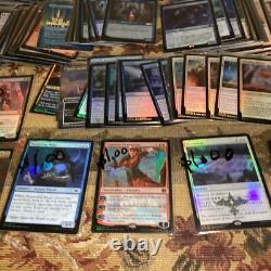 226 Magic the Gathering Foil card lot from 2010s-2020s