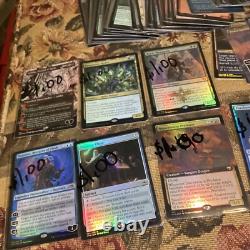 226 Magic the Gathering Foil card lot from 2010s-2020s