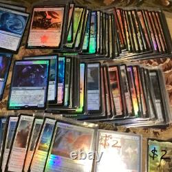 226 Magic the Gathering Foil card lot from 2010s-2020s