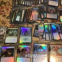 226 Magic the Gathering Foil card lot from 2010s-2020s