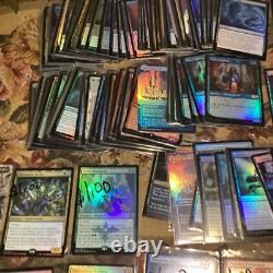 226 Magic the Gathering Foil card lot from 2010s-2020s