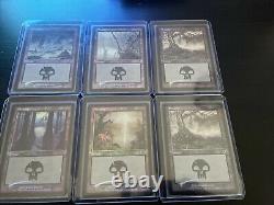 27 Foil Lands MTG Assorted Near Mint (NM) & Lightly Played (LP)- Lot