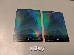 2x Unstable Island FOIL 213/216 (Full Art) RARE Magic the Gathering MTG Cards
