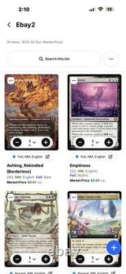 30 Card Lot Of Mtg Lorwyn Eclipse! Eirdu Foil! Bitterbloom Bearer Mythics/rares