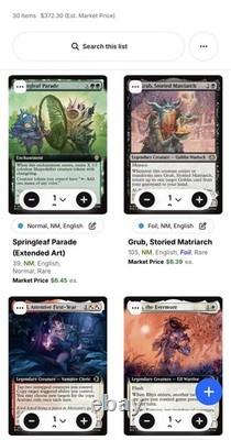 30 Card Lot Of Mtg Lorwyn Eclipse! Eirdu Foil! Bitterbloom Bearer Mythics/rares