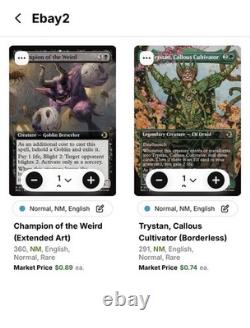 30 Card Lot Of Mtg Lorwyn Eclipse! Eirdu Foil! Bitterbloom Bearer Mythics/rares