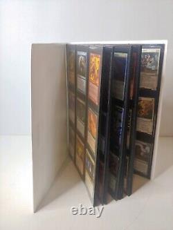 360 RARE MTG CARD LOT in WHITE BCW Folio Binder Commander Magic The Gathering