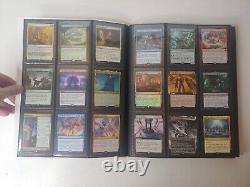 360 RARE MTG CARD LOT in WHITE BCW Folio Binder Commander Magic The Gathering