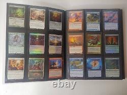 360 RARE MTG CARD LOT in WHITE BCW Folio Binder Commander Magic The Gathering