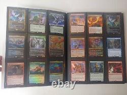 360 RARE MTG CARD LOT in WHITE BCW Folio Binder Commander Magic The Gathering