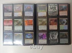 360 RARE MTG CARD LOT in WHITE BCW Folio Binder Commander Magic The Gathering