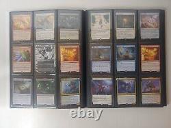 360 RARE MTG CARD LOT in WHITE BCW Folio Binder Commander Magic The Gathering