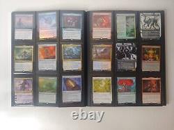 360 RARE MTG CARD LOT in WHITE BCW Folio Binder Commander Magic The Gathering