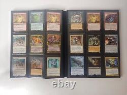 360 RARE MTG CARD LOT in WHITE BCW Folio Binder Commander Magic The Gathering