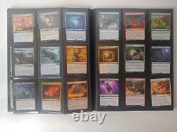 360 RARE MTG CARD LOT in WHITE BCW Folio Binder Commander Magic The Gathering