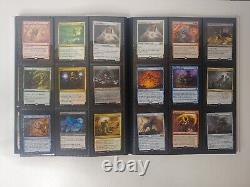 360 RARE MTG CARD LOT in WHITE BCW Folio Binder Commander Magic The Gathering