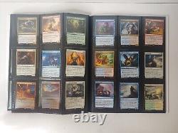 360 RARE MTG CARD LOT in WHITE BCW Folio Binder Commander Magic The Gathering