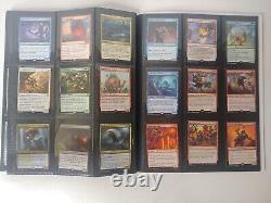 360 RARE MTG CARD LOT in WHITE BCW Folio Binder Commander Magic The Gathering