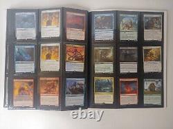 360 RARE MTG CARD LOT in WHITE BCW Folio Binder Commander Magic The Gathering