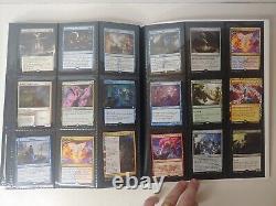 360 RARE MTG CARD LOT in WHITE BCW Folio Binder Commander Magic The Gathering